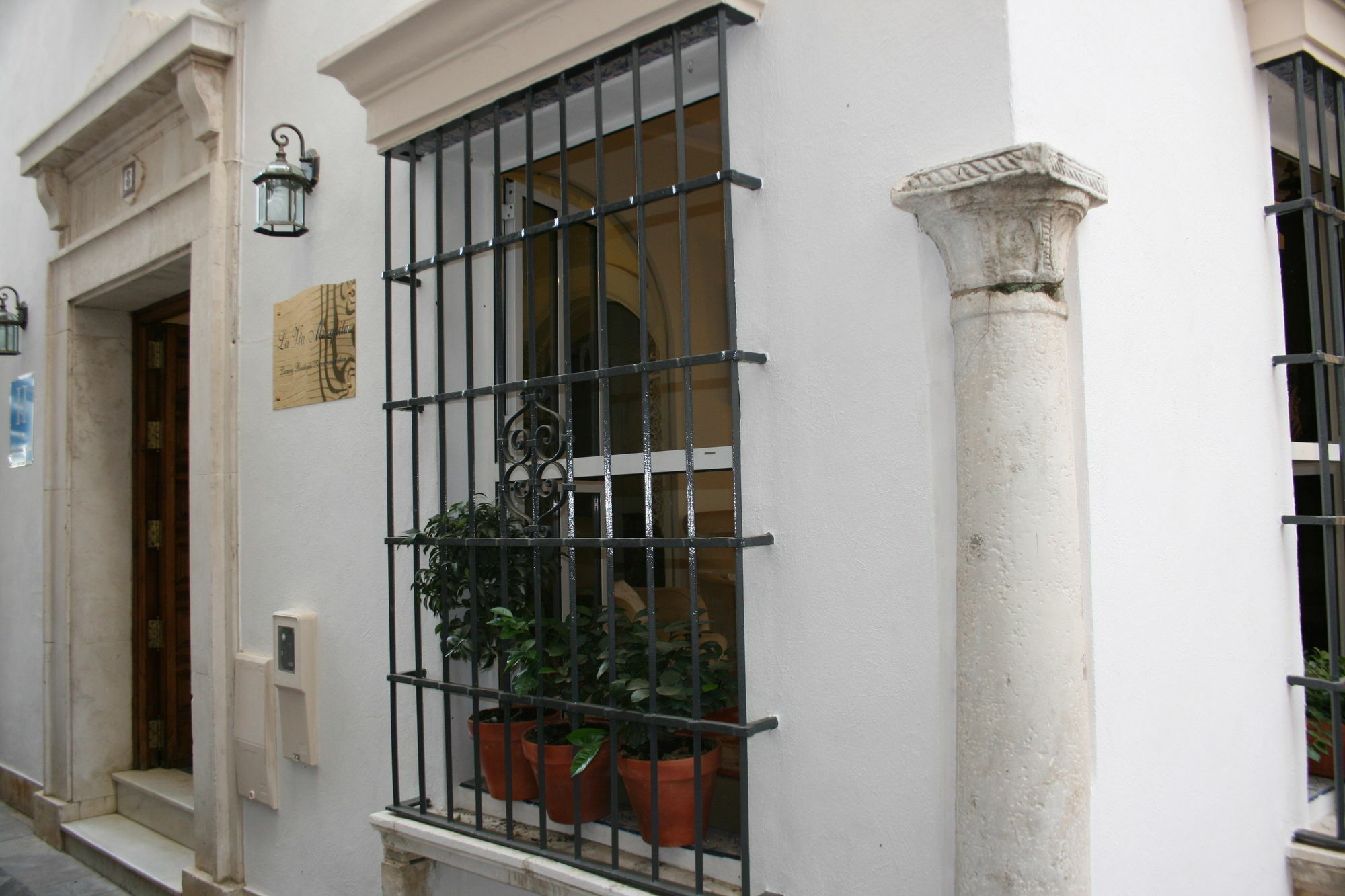 La Via Mezquita Hotell Sevilla Exteriör bild